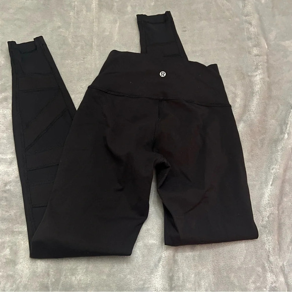 Lululemon Wunder Under Pant (Hi-Rise) *Tech Mesh 28" Black 21376 - Picture 4 of 11